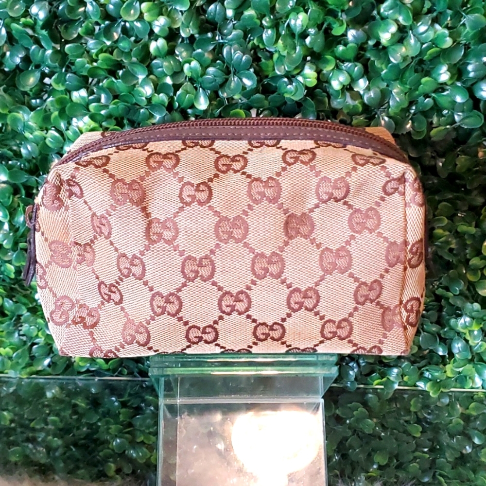 Gucci GG Canvas Cosmetic Case